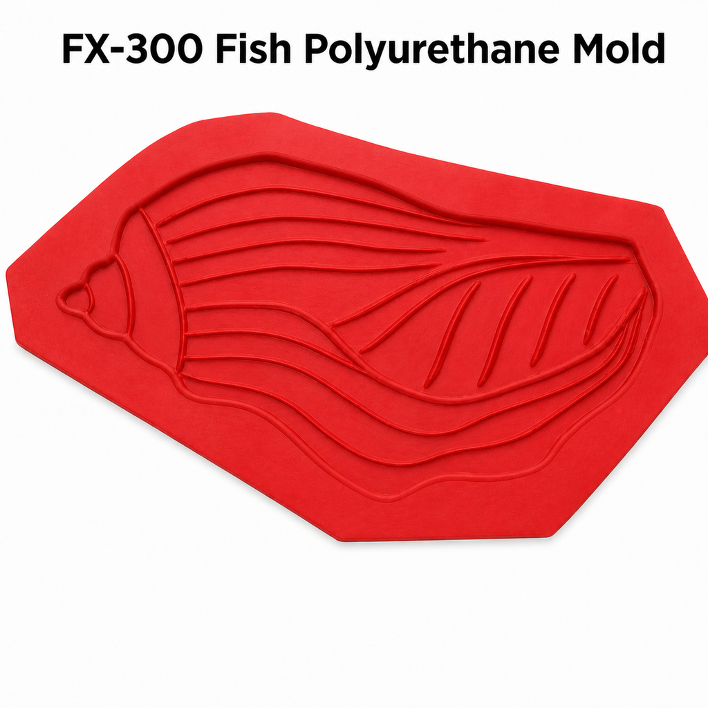 FX-300 Stylized Fish Decorative Relief Mold - professional results