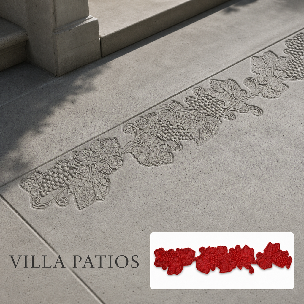 FX-302 Grapevine Decorative Border Mold - application