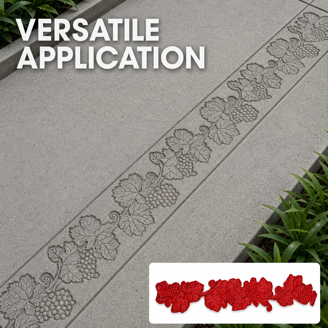FX-302 Grapevine Decorative Border Mold - commercial