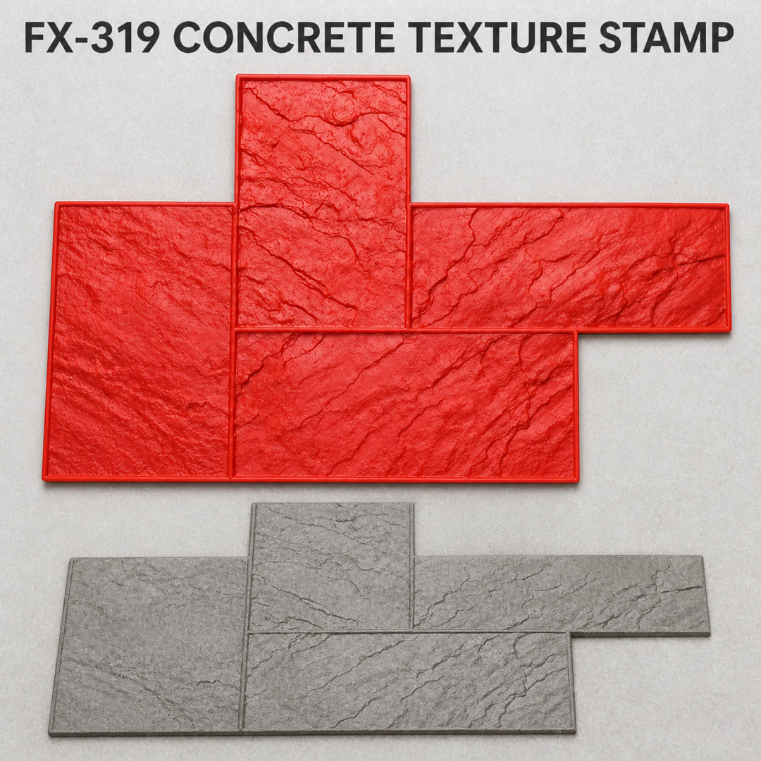 FX-319 Three-Slab Offset Stone Stamp - hero