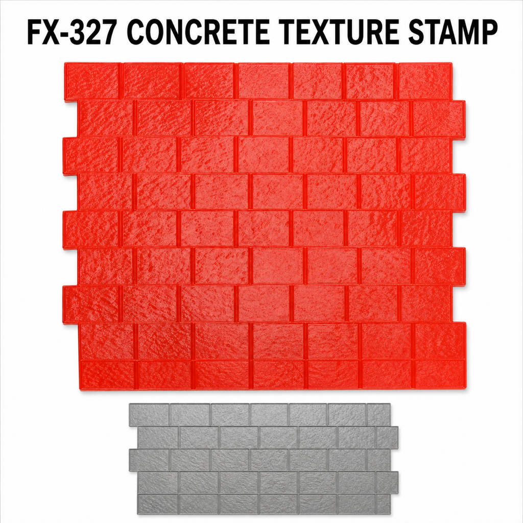 FX-327 Büyük Düzensiz Tuğla Desenli Beton Kalıbı - ana görsel