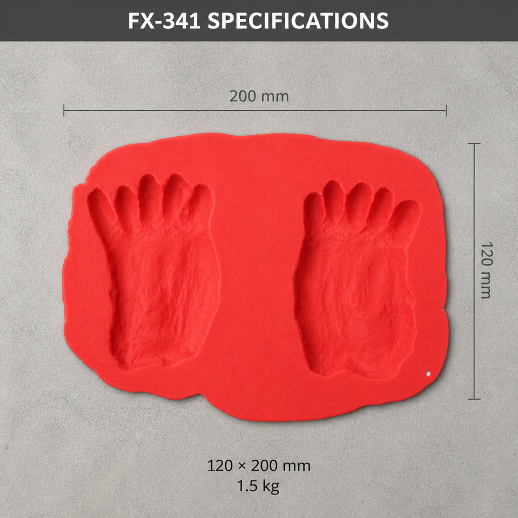 FX-341 El ve Ayak İzi Kalıbı - teknik özellikler