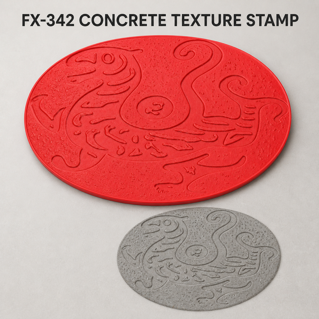 FX-342 Dragon Phoenix Oval Medallion Mold - hero