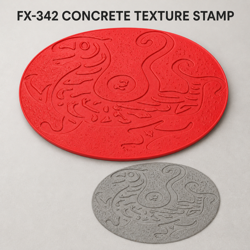 FX-342 Acuan Medalion Bujur Naga Phoenix - utama