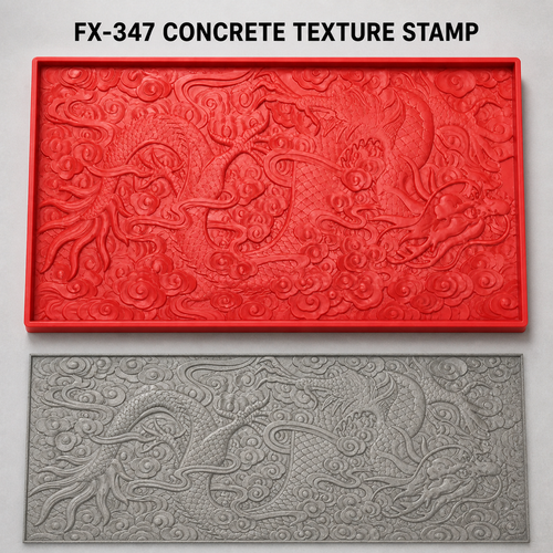 FX-347 Acuan Panel Relief Naga Cina - hero