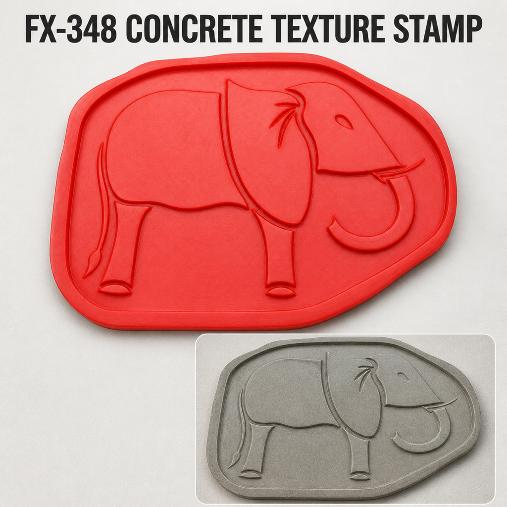 FX-348 Acuan Relief Dekoratif Gajah - hero