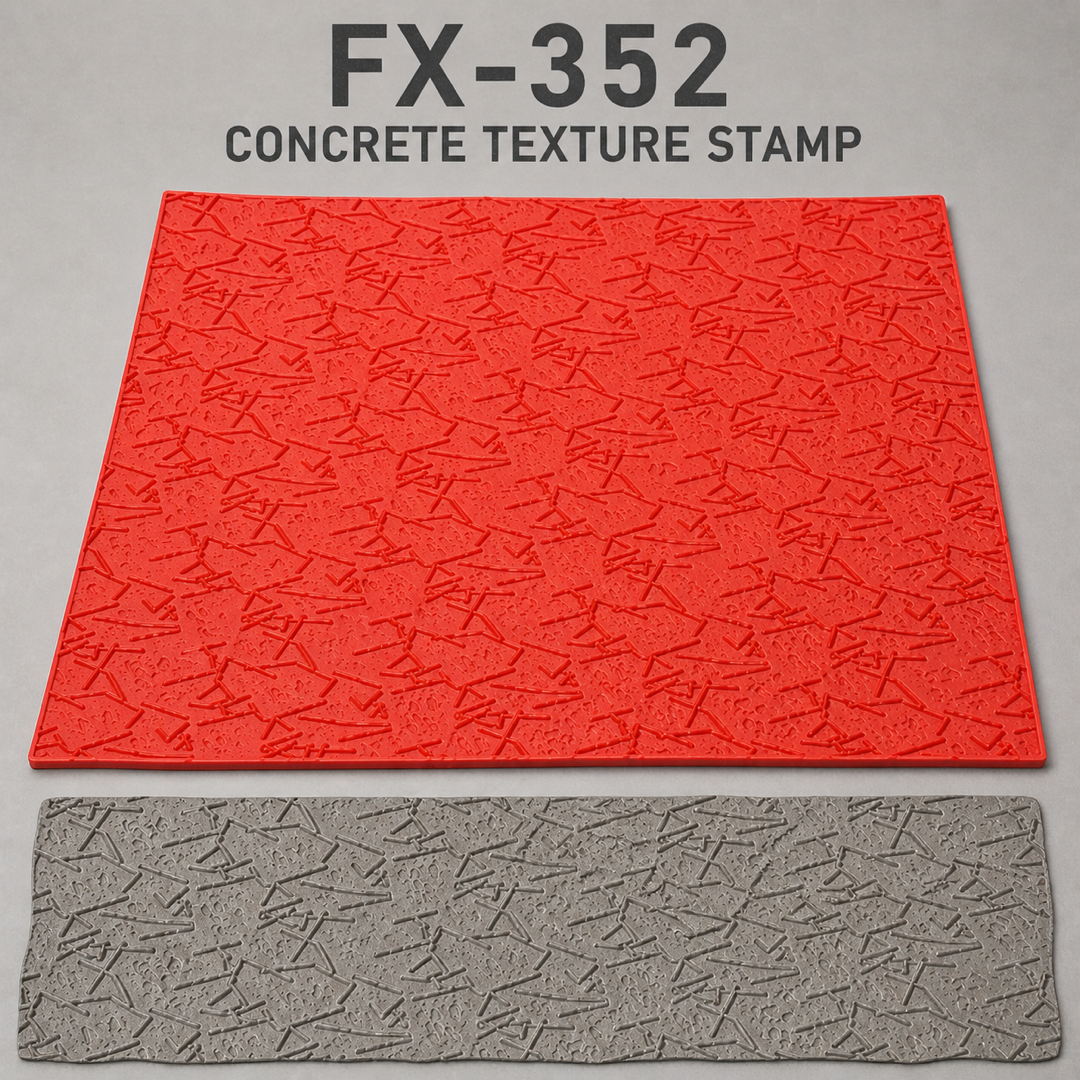 FX-352 ແຜ່ນພິມລາຍຜິວຫີນແຕກລາຍສຳລັບຄອນກຣີດ - ຮູບຫຼັກ
