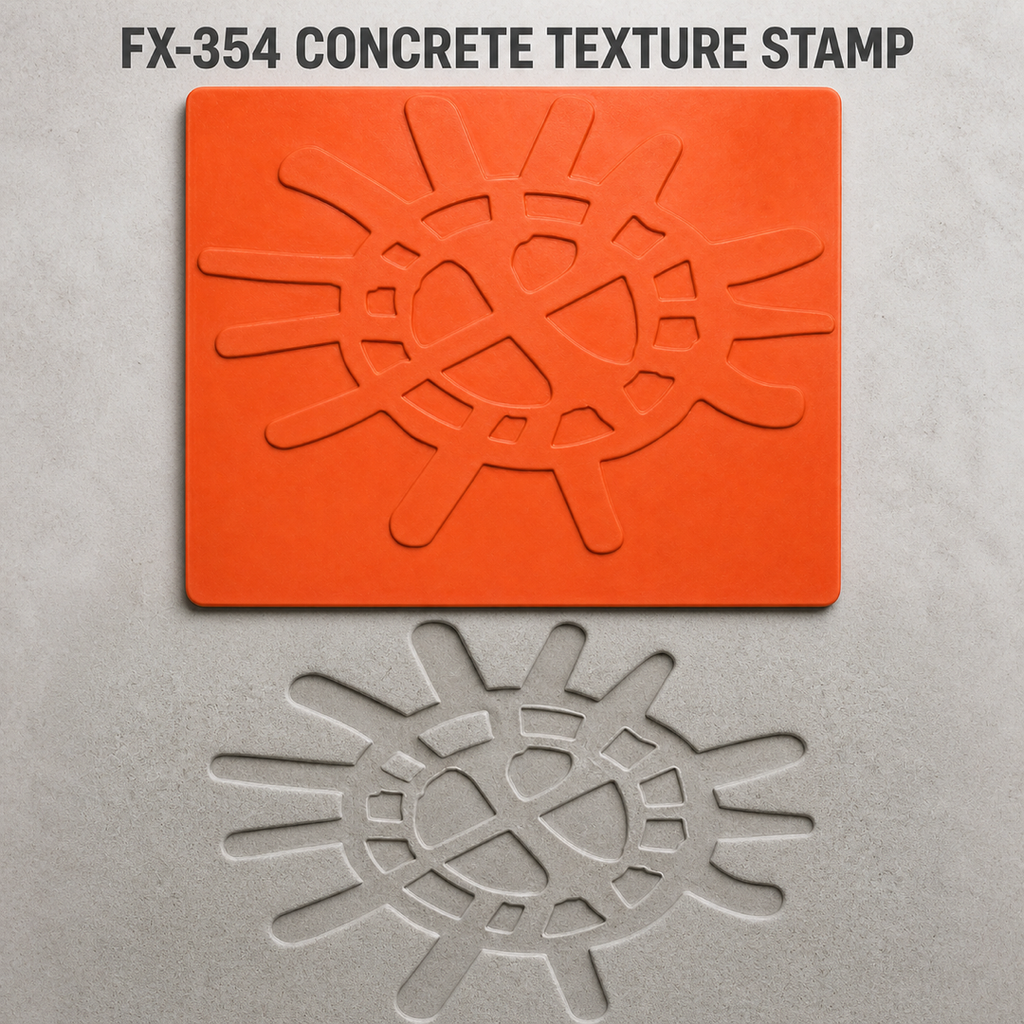 FX-354 Sunburst Geometric Relief Mold - hero