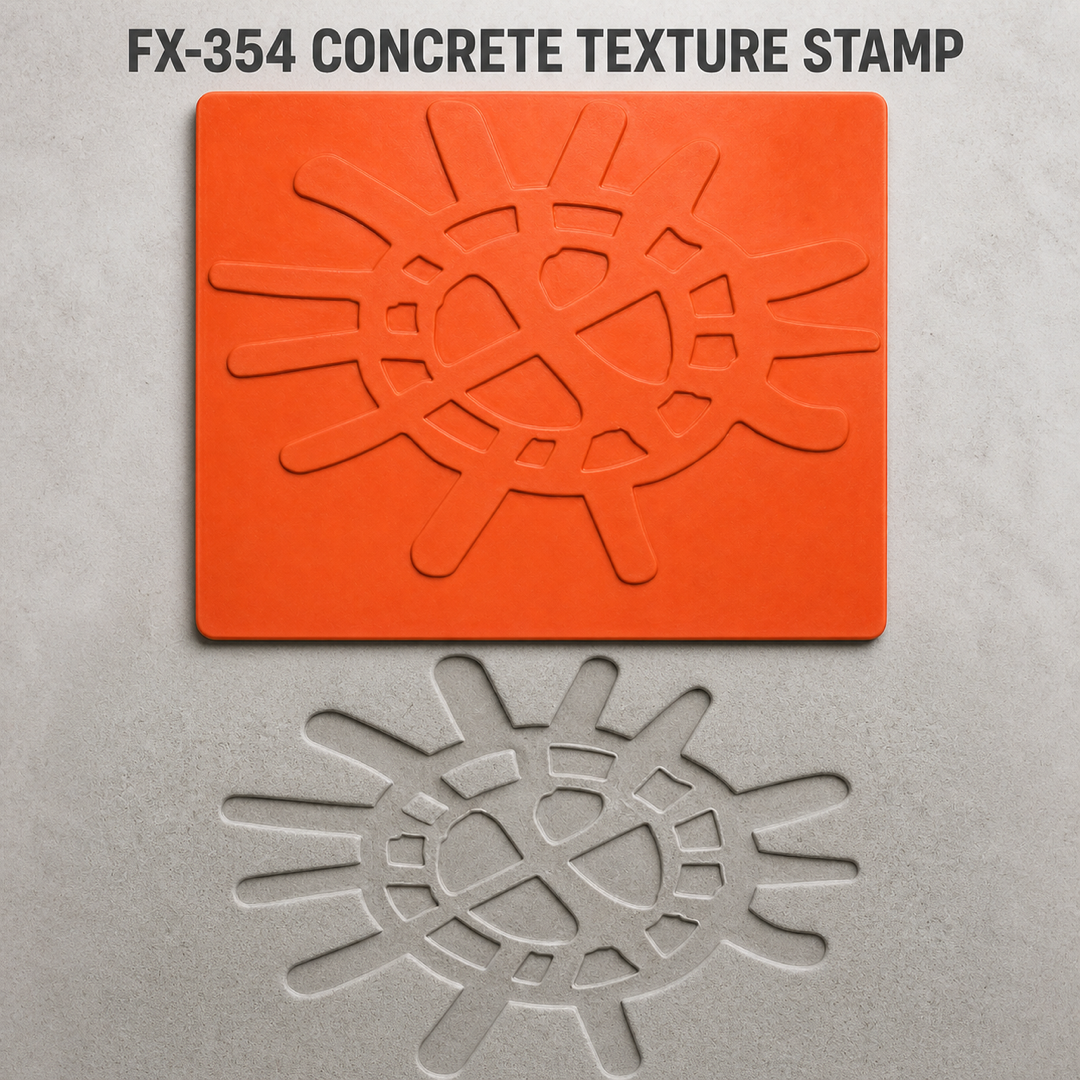 FX-354 Sunburst Geometric Relief Mold - hero