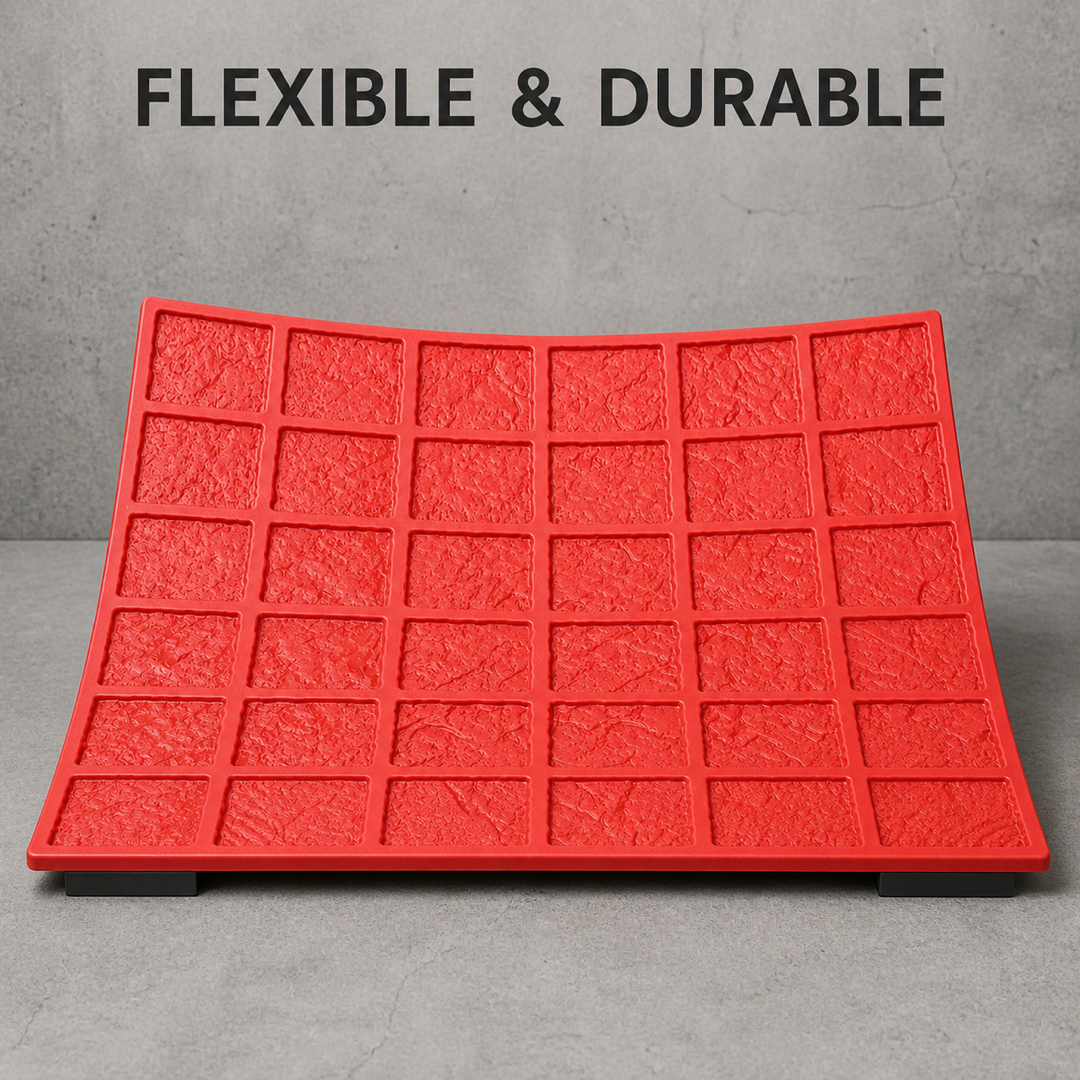 FX-356 Pürüzlü Kare Döşeme Desenli Kalıp - esnek ve dayanıklı