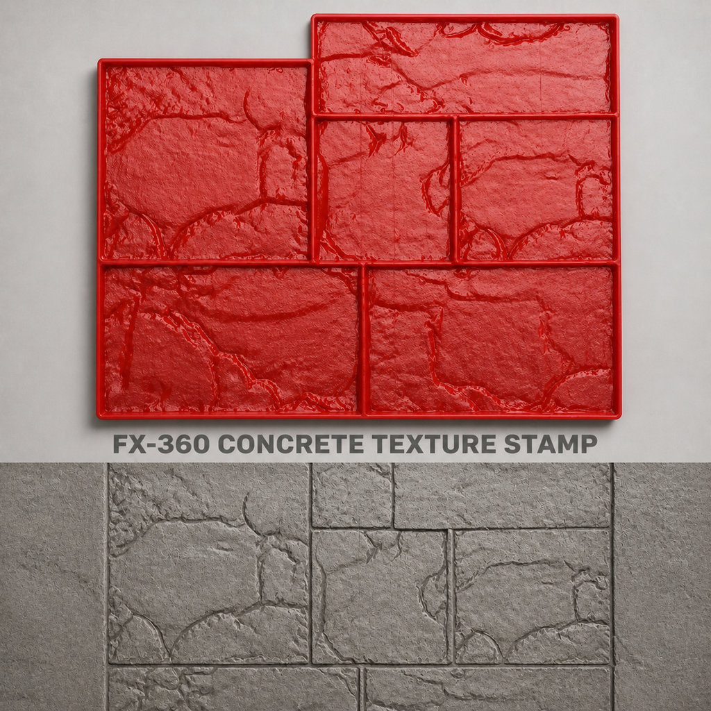 Panou de ștanțare FX-360 Rough Ashlar Wall - imagine principală.