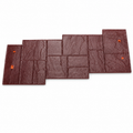FX-020 flexible polyurethane concrete stamp mold
