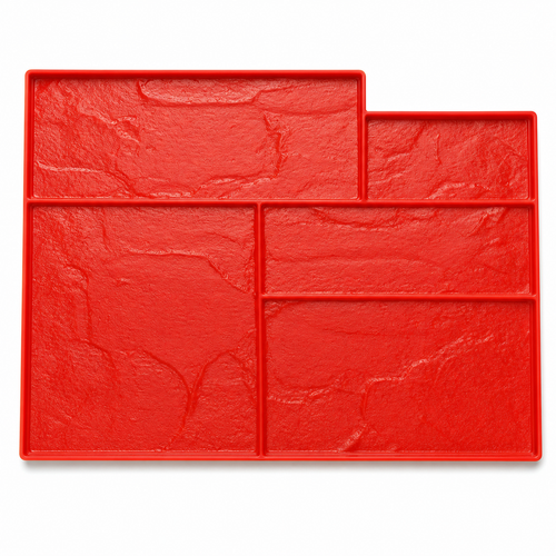 Compact Modular Ashlar Tile Stamp FX-286 – stone and slate stamped concrete pattern