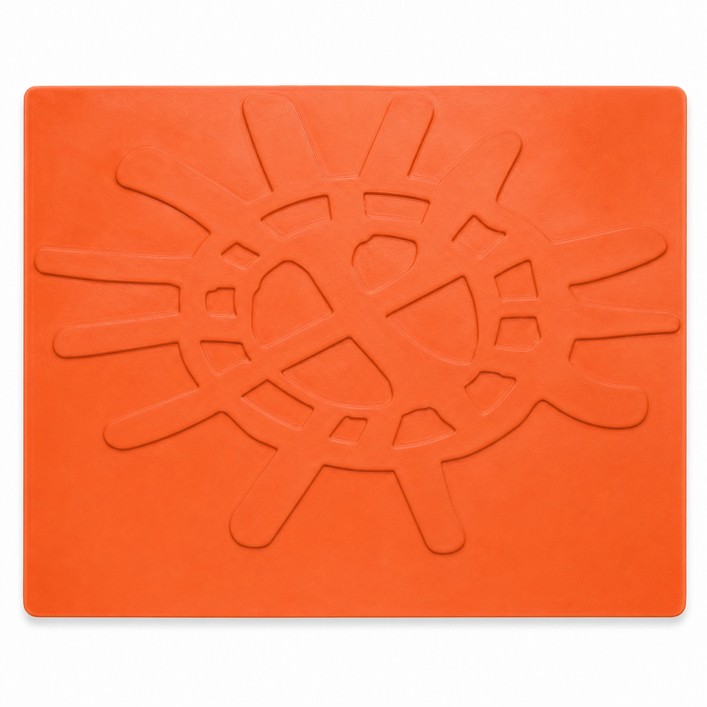 Sunburst Geometric Relief Mold FX-354 – decorative concrete relief pattern